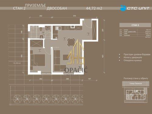 STAN 2.0, 44.72 m2 slika 1