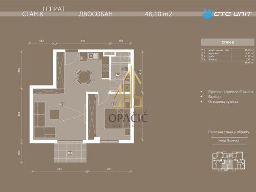 STAN 2.0, 48.1 m2 slika 1