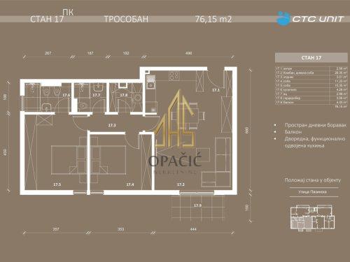 STAN 3.0, 76.15 m2 slika 1