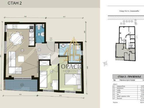 STAN 3.0, 62 m2 slika 1